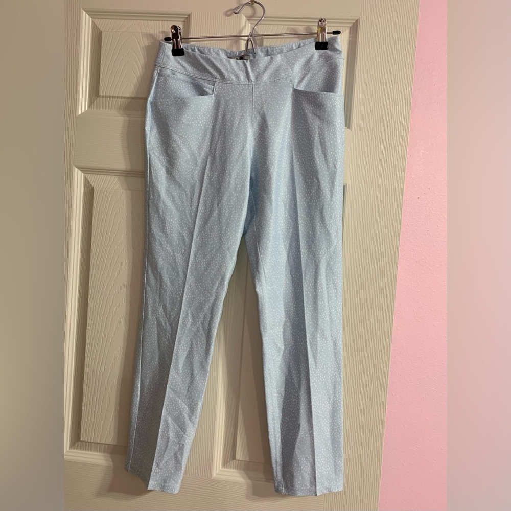 Adidas Light Blue Cropped Women's Golf Pants XS